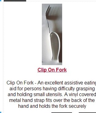 clip on fork